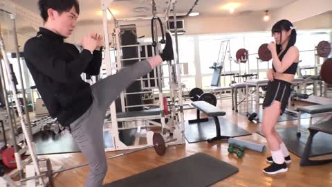 Evil Personal Trainer Muscle Training