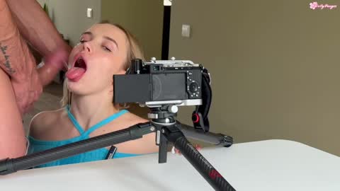 Behind the Scenes! Deep Throat for Polly Yangs!