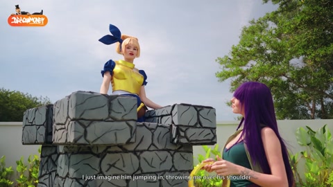 Cosplay Clash Royale : Méga Chevalier se Bat pour la Chatte Serrée et Mouillée de la Duchesse Dague !