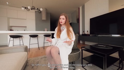 ¡A esposa infiel do meu melhor amigo me fode pelas dívidas dele! ¡Gozada no cu dela em segredo!