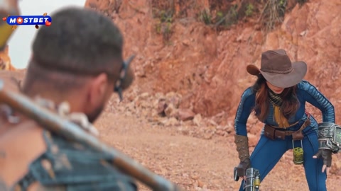 Public Cosplay: Oral and Sex for Water