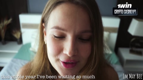 My Boyfriend's Back from the Army. Triple Cumshot and I'm Covered in Cum. Vir...