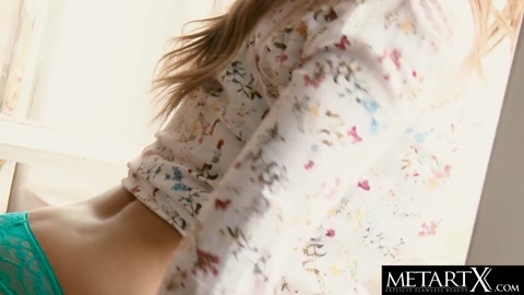 Watch This Stunning Nude Brunette Masturbate to an Intense Orgasm